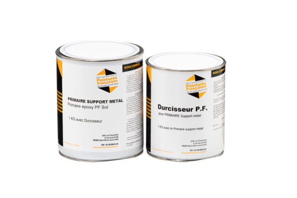 Primaire epoxy bi-composant pour support métal ou plaque acier
